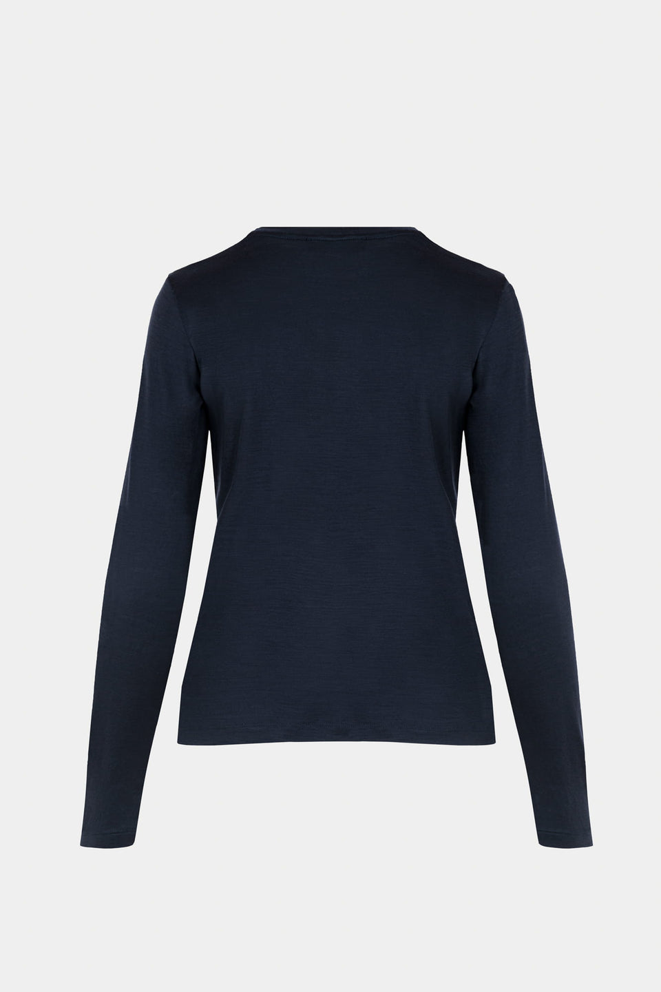 Miss Merino Navy Long-Sleeved Top