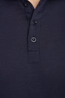 Longsleeve Polo Mr Merino Navy
