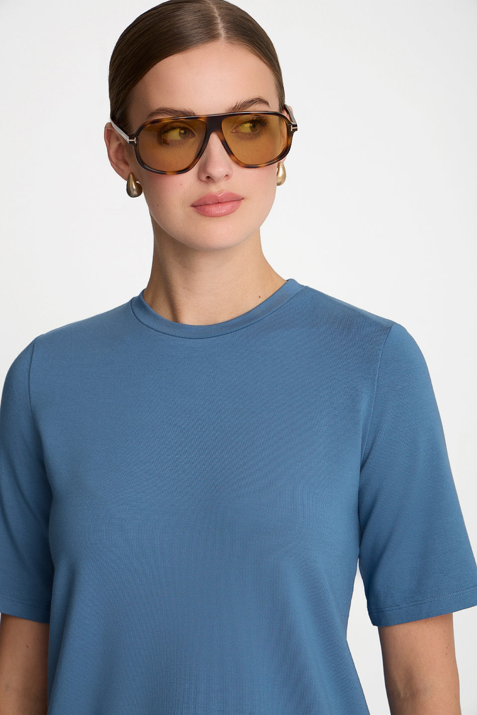 Miss Everyday Vintage Blue T-shirt
