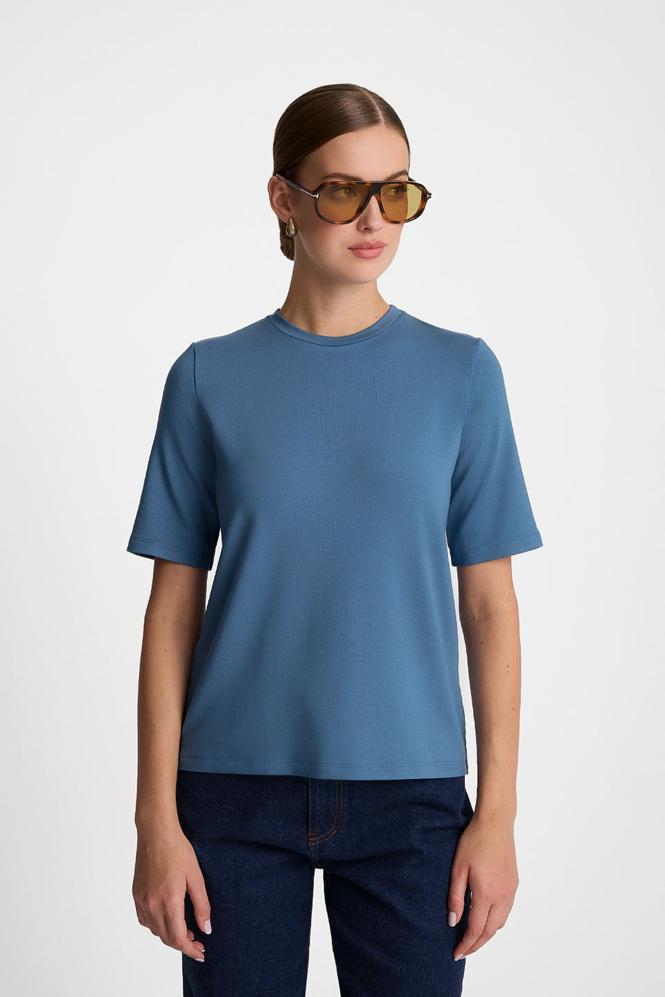 Miss Everyday Vintage Blue T-shirt