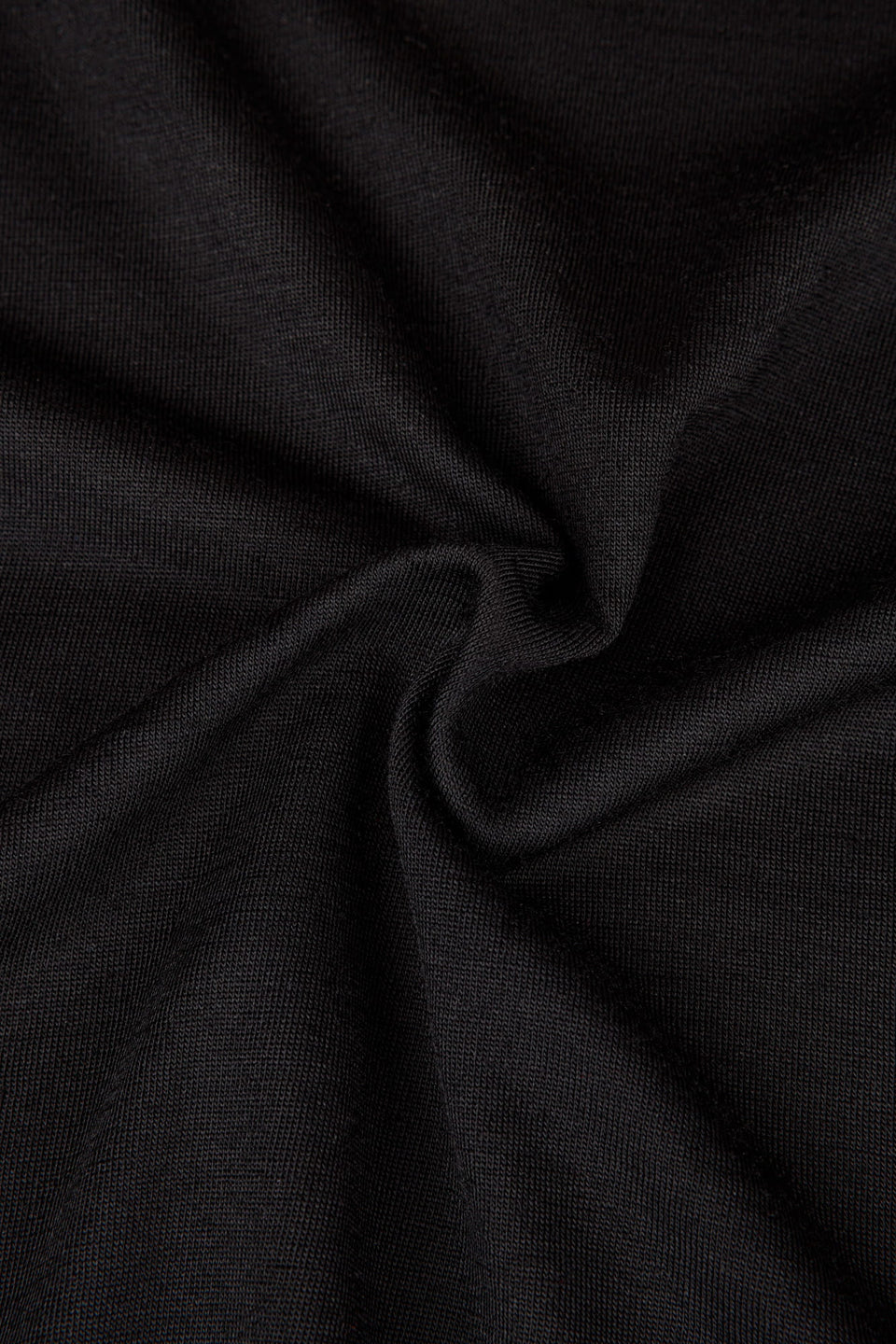 Men's Merino Black Long-Sleeve Polo Shirt