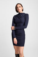 Sukienka Miss Sculptural Navy