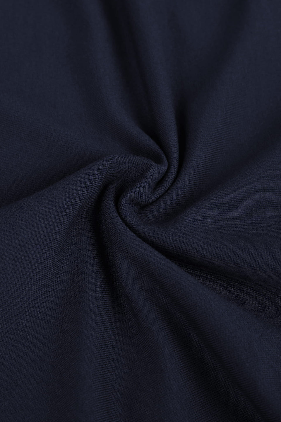 Miss Sculptural Navy Dress