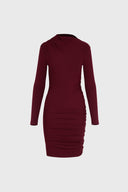 Sukienka Miss Sculptural Burgundy