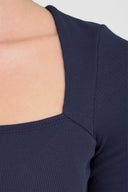 T-shirt Miss Caro Navy