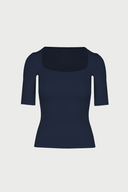 T-shirt Miss Caro Navy