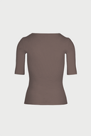 T-shirt Miss Caro Mokka