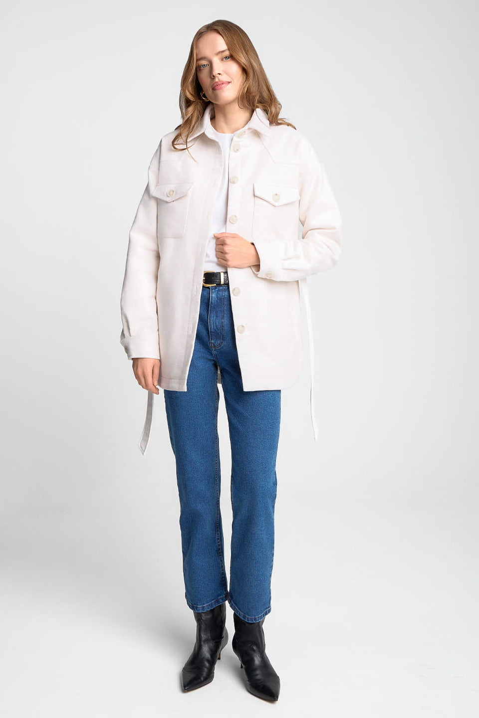 Kurtka Miss Over Off White