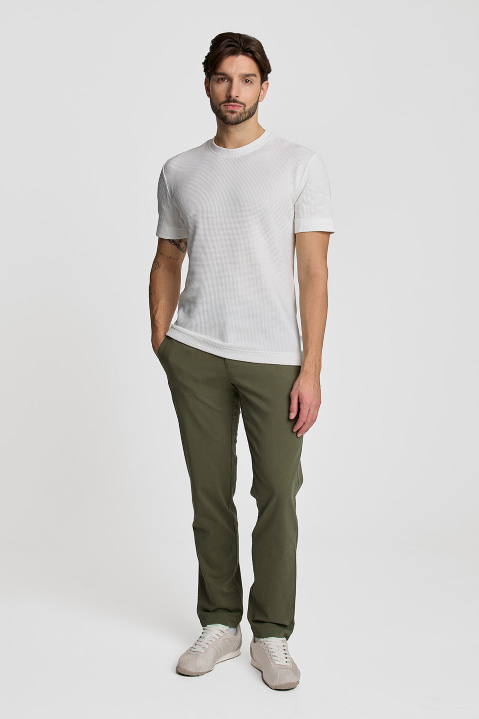 Mr Essential Olive Trousers