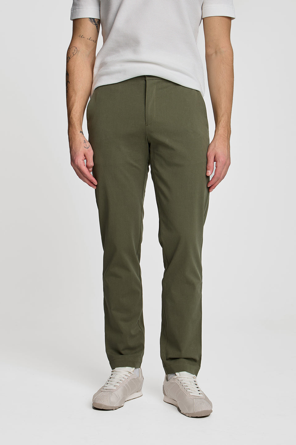 Mr Essential Olive Trousers