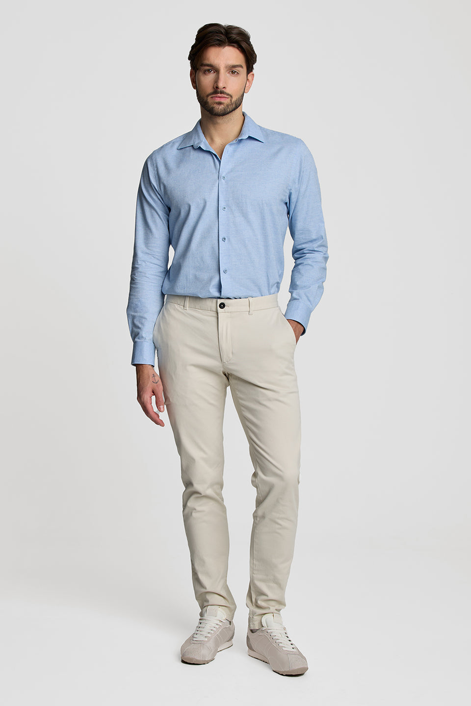 Mr Casual Light Blue Shirt