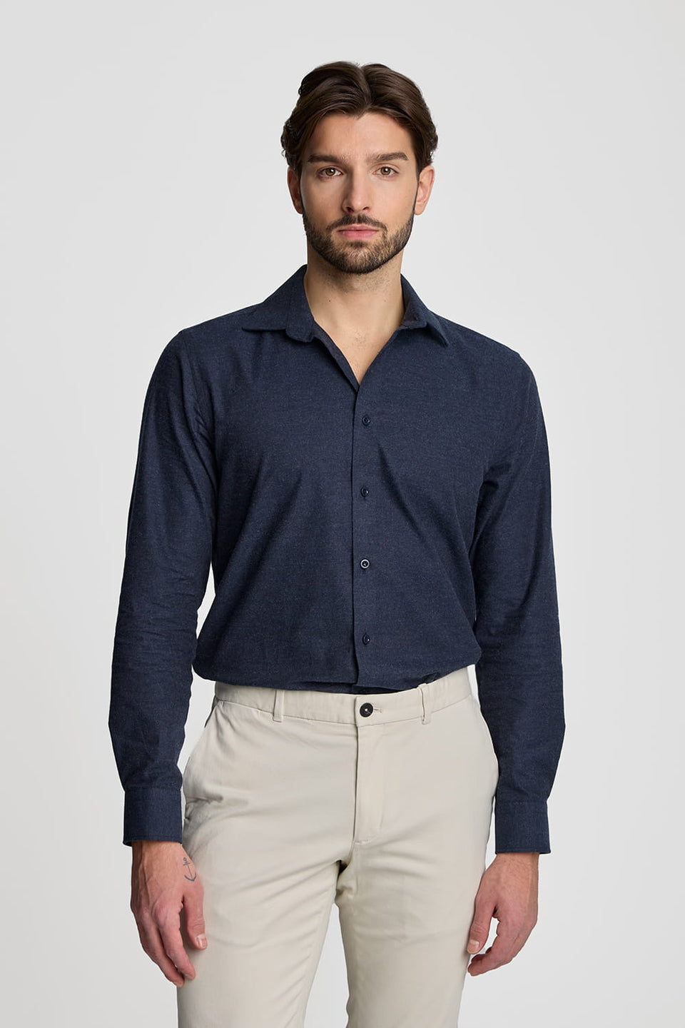 Mr Casual Navy Shirt