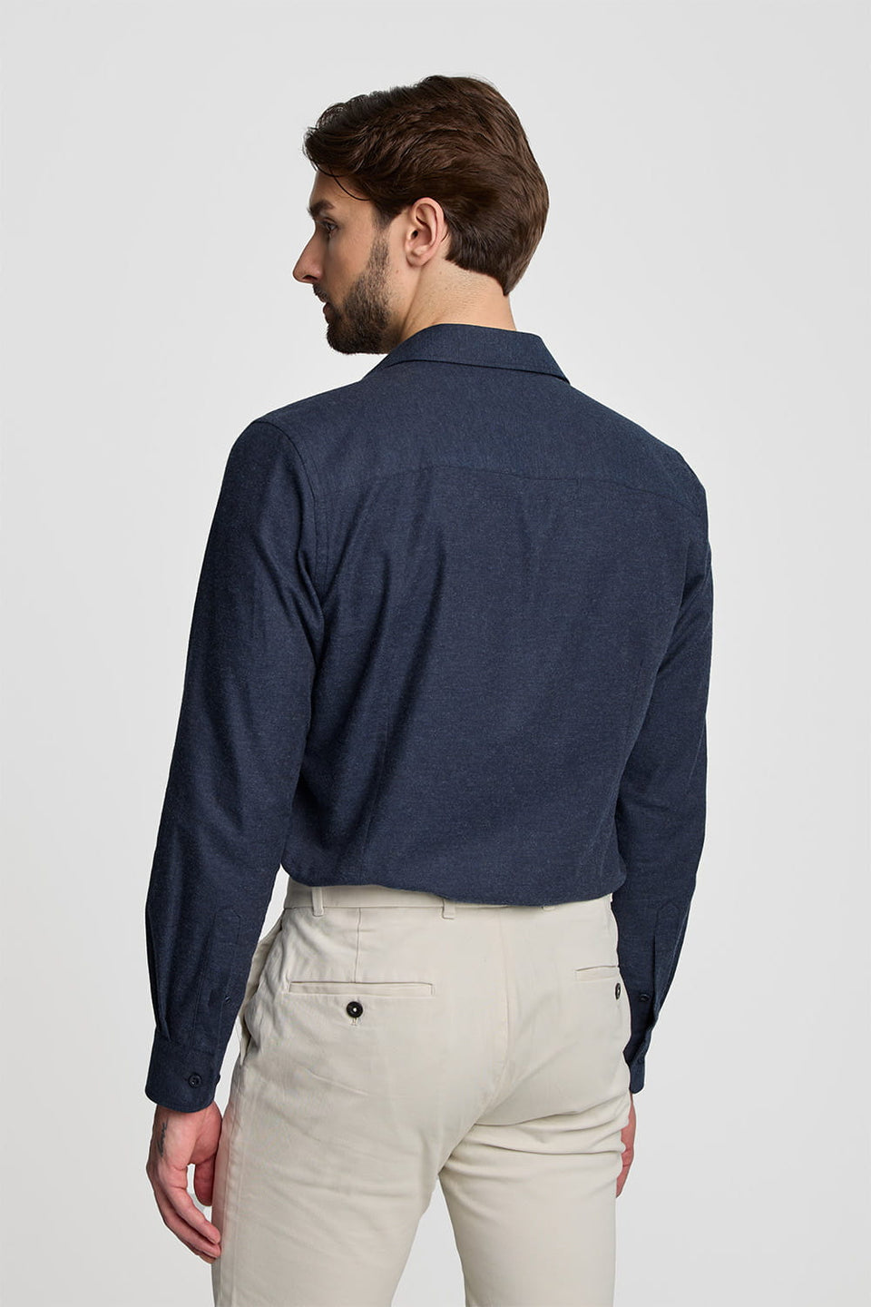 Mr Casual Navy Shirt