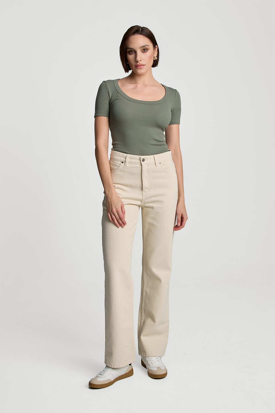 Miss Constant Olive T-shirt