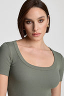 T-shirt Miss Constant Olive