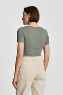 T-shirt Miss Constant Olive
