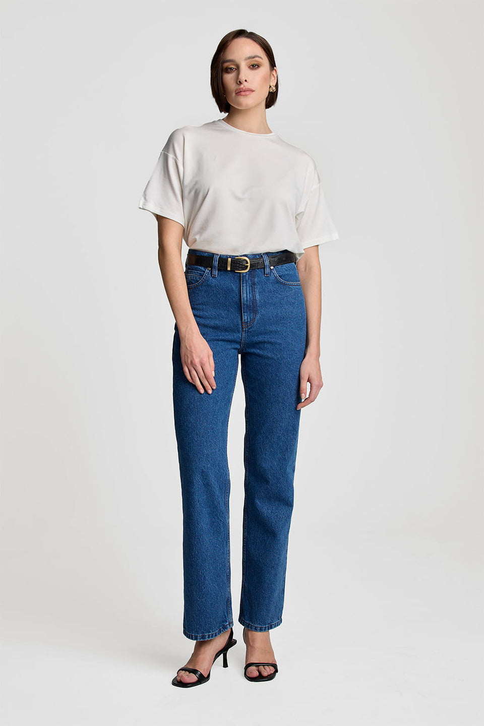 Miss Straight Navy Jeans