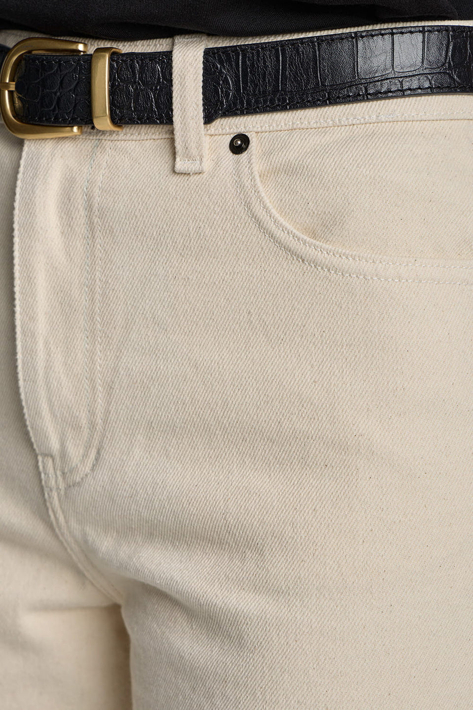 Miss Versatile Creme Jeans