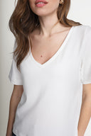 T-shirt Miss Relaxed Off White