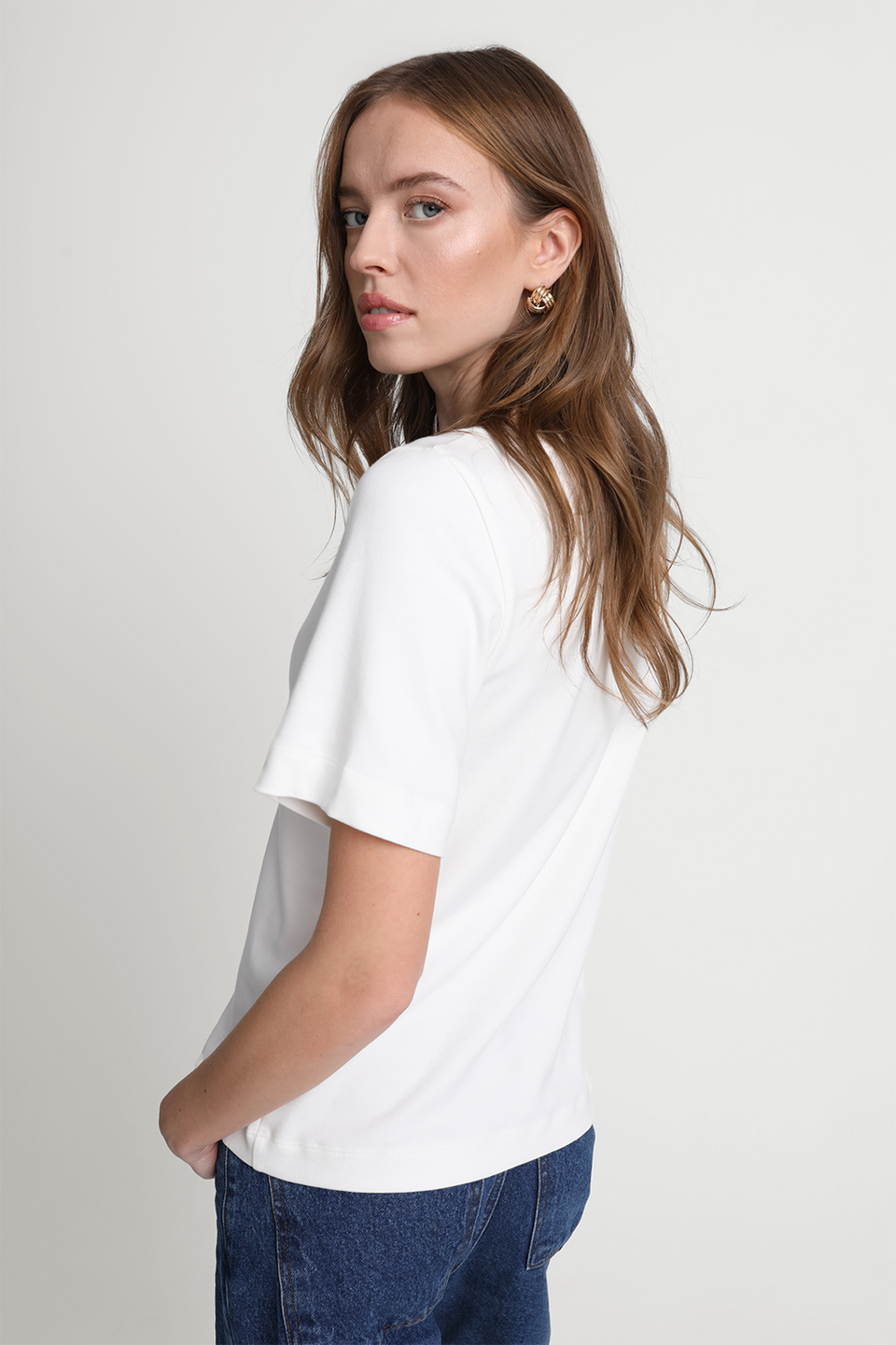 Miss Relaxed Off-White T-shirt