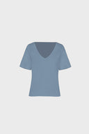 T-shirt Miss Relaxed Silver Blue
