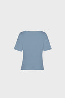 T-shirt Miss Relaxed Silver Blue