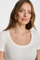 T-shirt Miss Constant Off White
