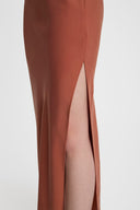 Sukienka Miss Simply Red Brown