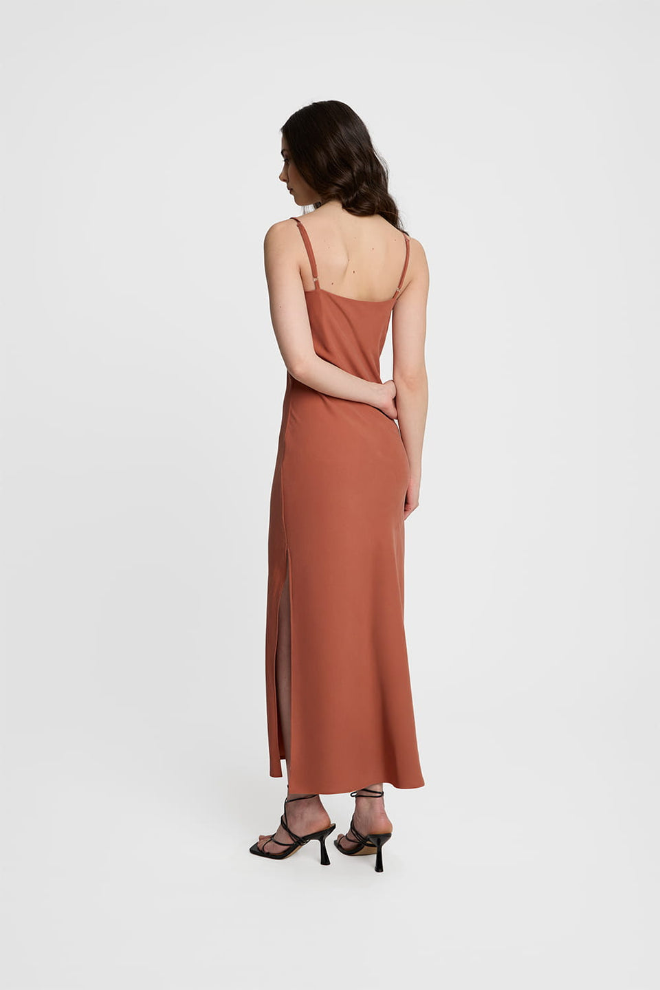 Miss Simply Red Brown Dress