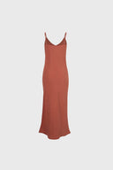 Sukienka Miss Simply Red Brown