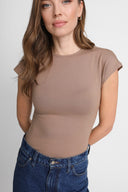 T-shirt Miss Sleek Cappuccino