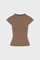 T-shirt Miss Sleek Cappuccino