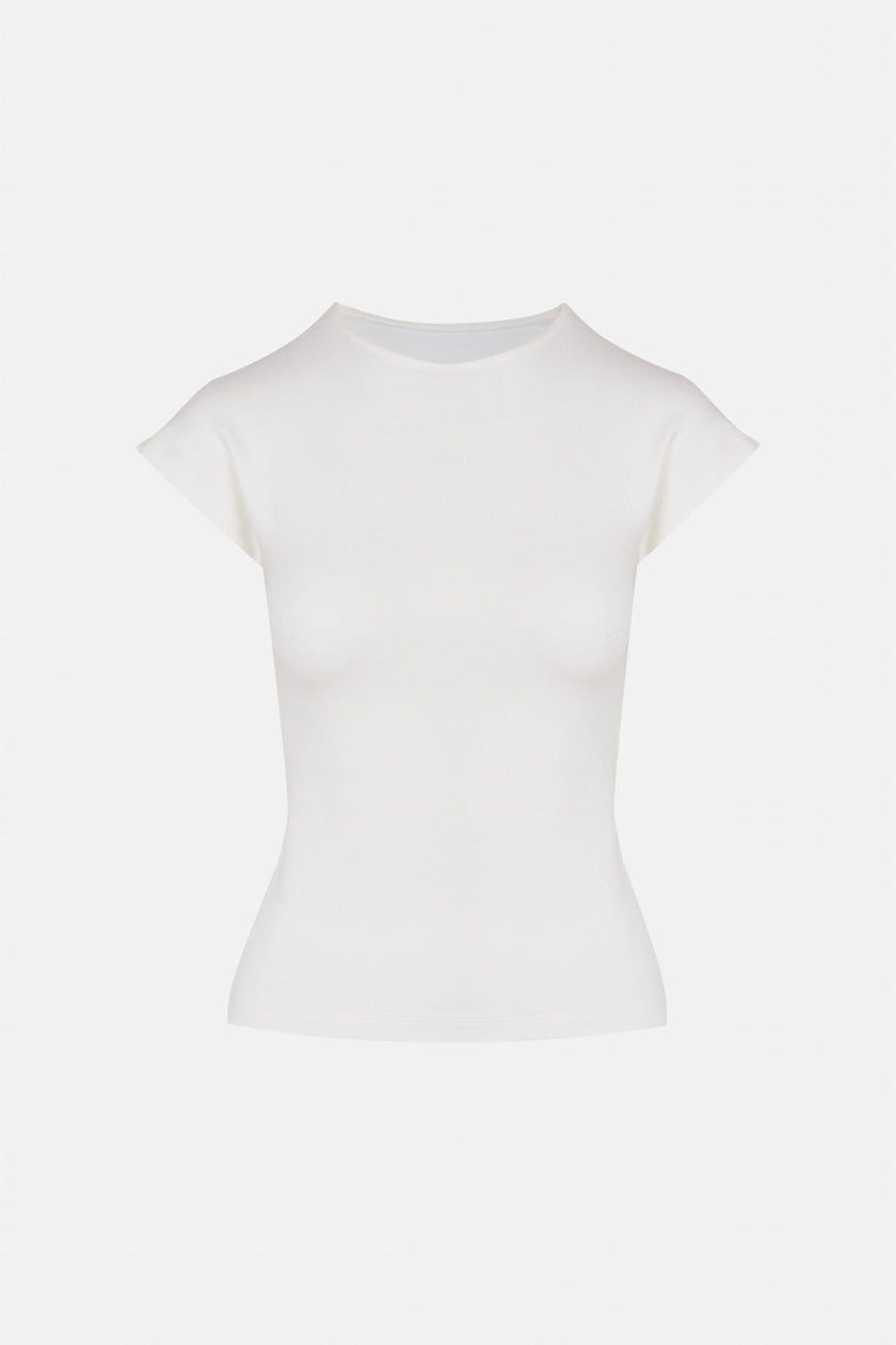 T-shirt Miss Sleek Off White