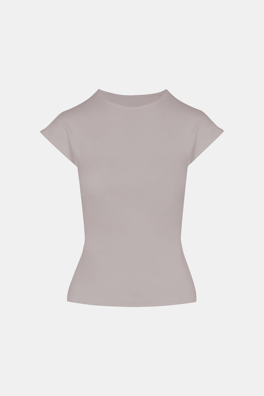T-shirt Miss Sleek Taupe