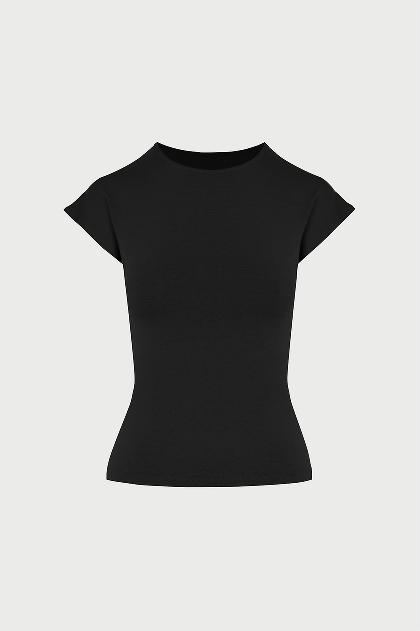 T-shirt Miss Sleek Black