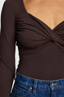 Longsleeve Miss Tender Chocolate