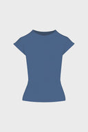 T-shirt Miss Sleek Silver Blue