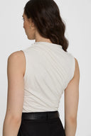 Top Miss Sculptural Off White