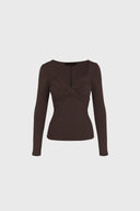 Longsleeve Miss Tender Chocolate