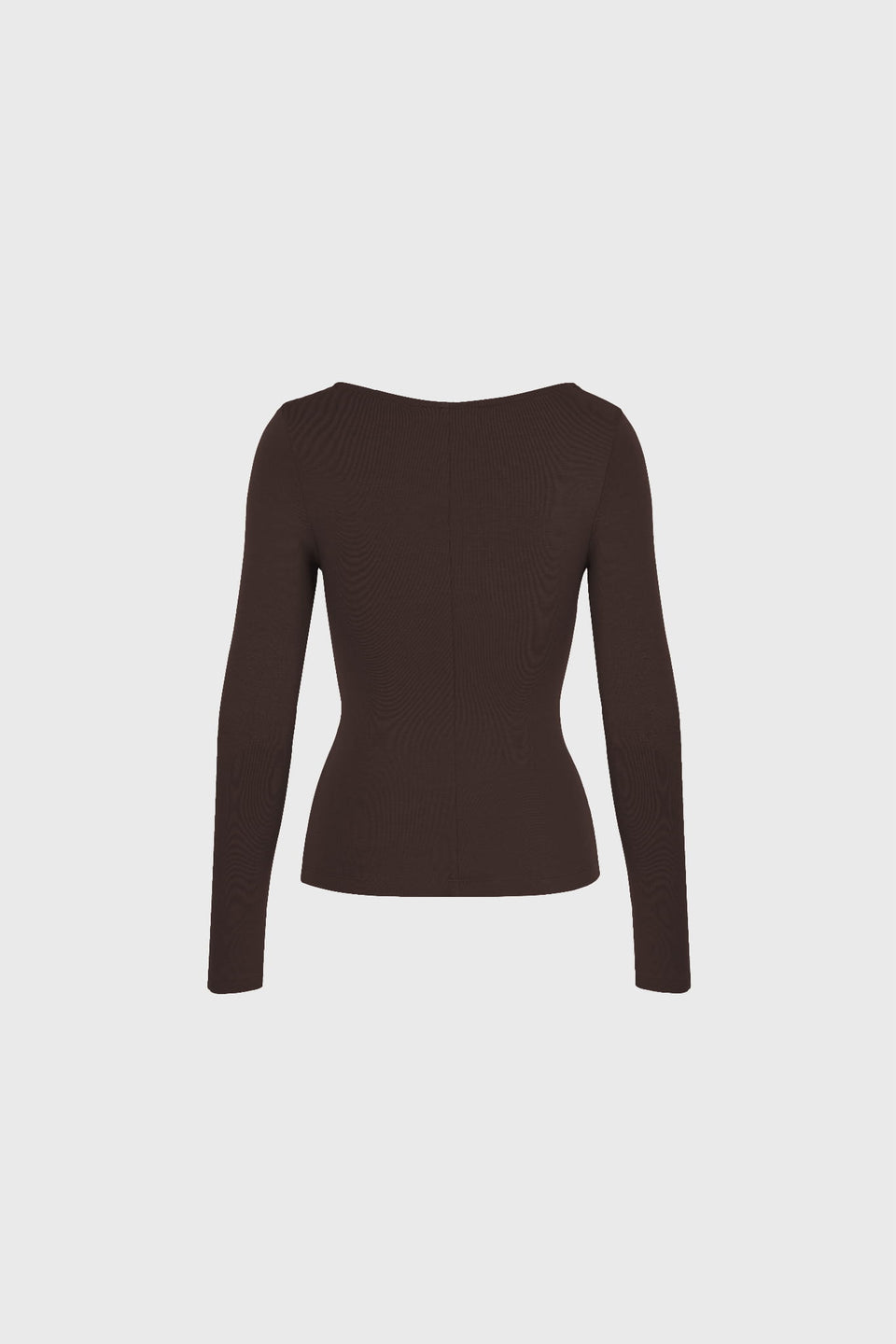 Miss Tender Chocolate long-sleeved top
