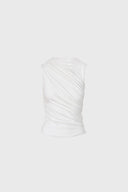 Top Miss Sculptural Off White