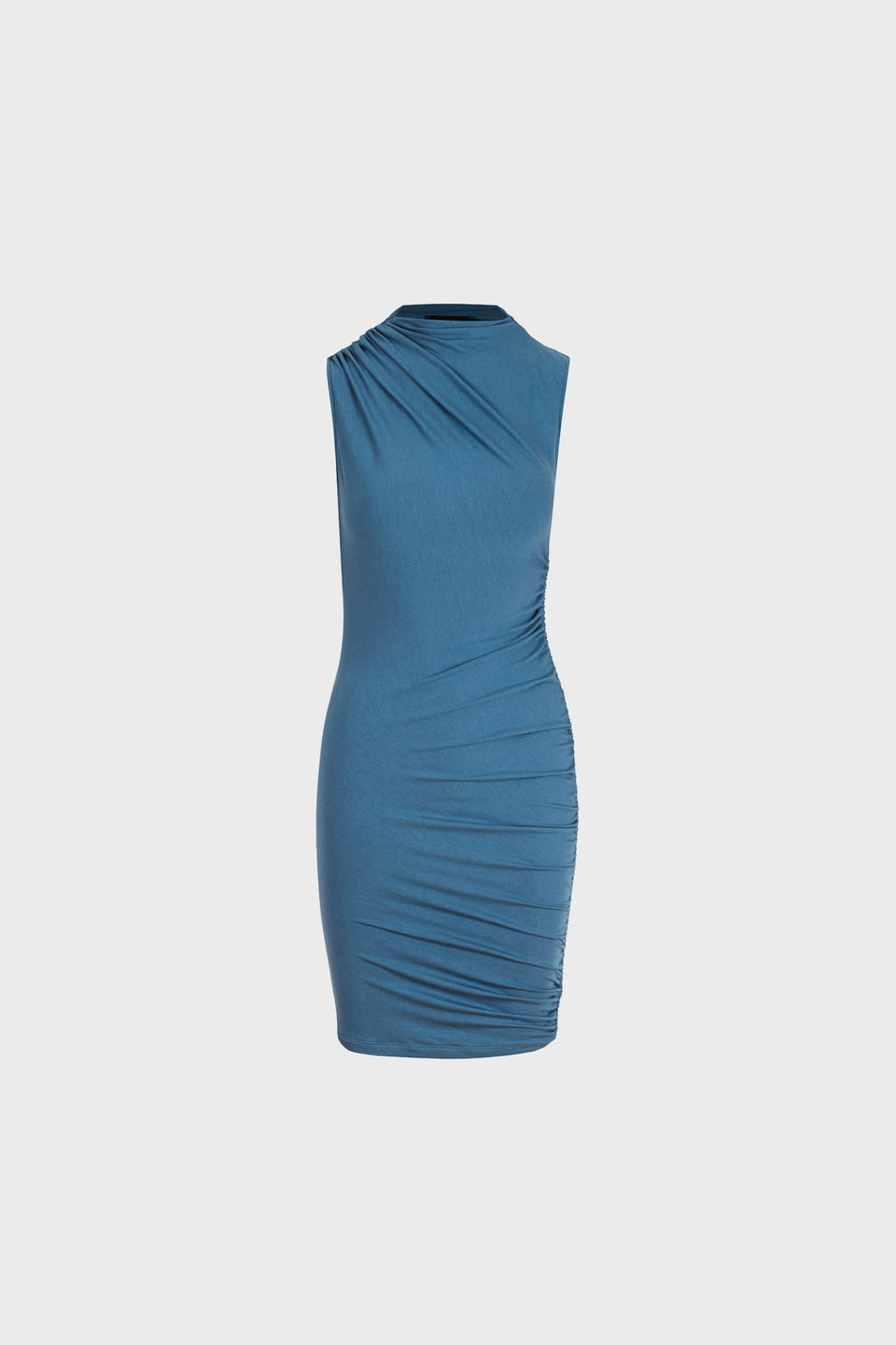 Sukienka Miss Draped Vintage Blue