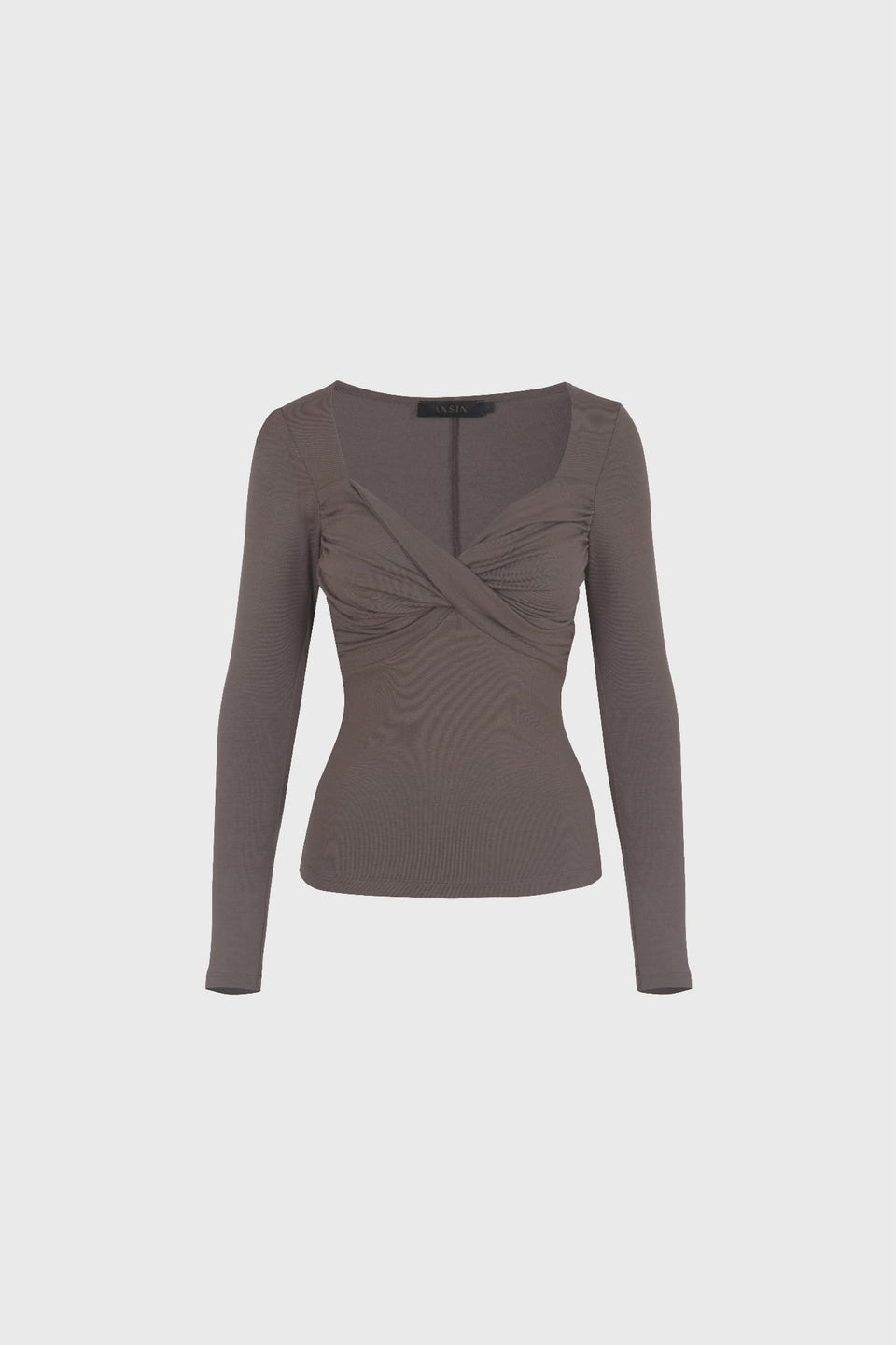 Miss Tender Mokka long-sleeved top