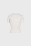 T-shirt Miss Quiet Off White