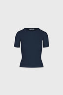 T-shirt Miss Quiet Navy