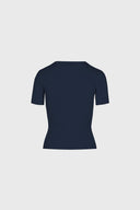 T-shirt Miss Quiet Navy
