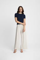 T-shirt Miss Quiet Navy