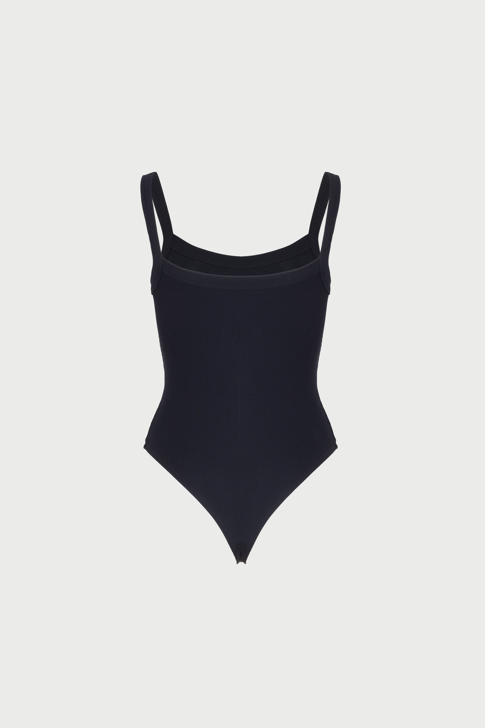 Miss Solid Black Bodysuit