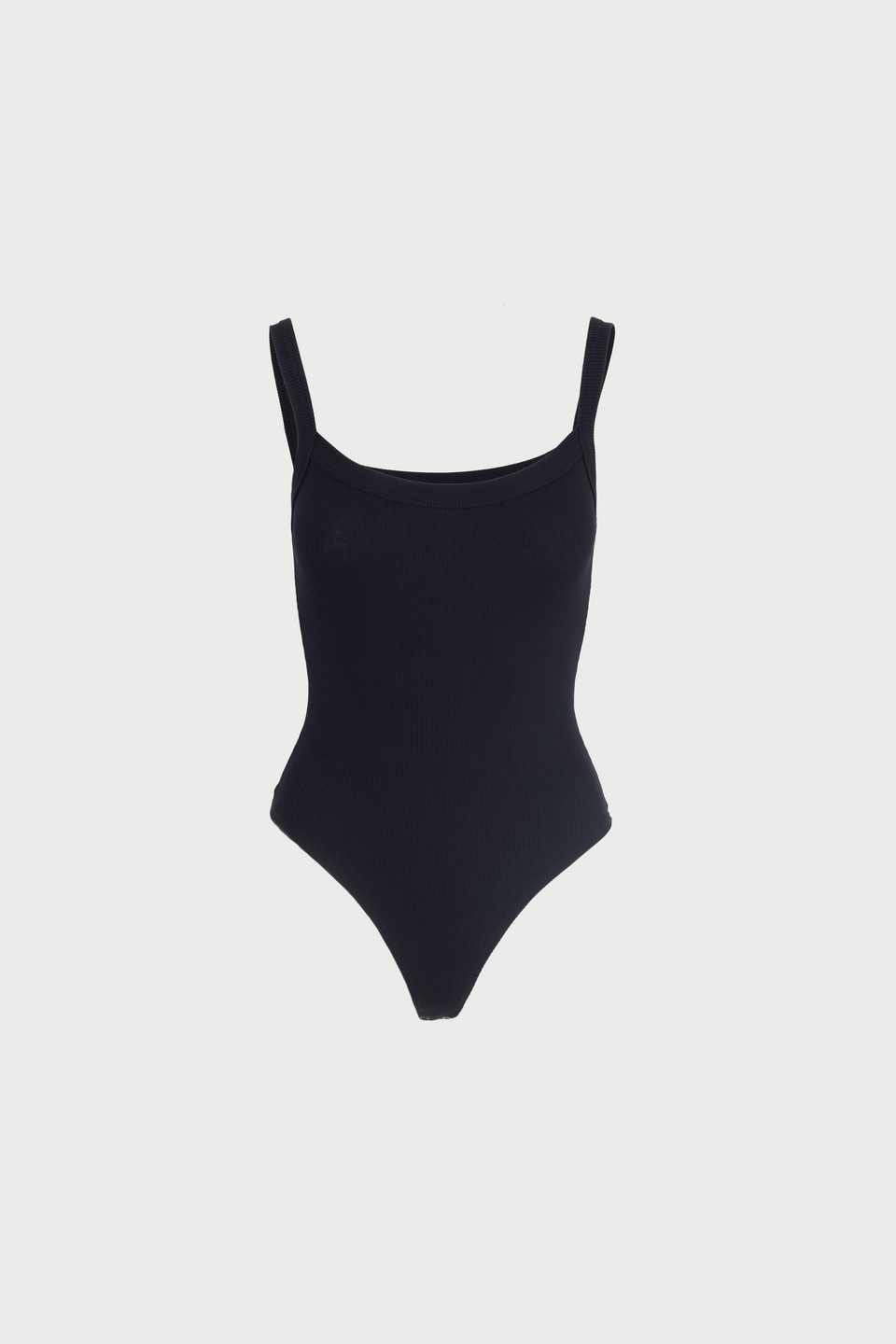 Miss Solid Black Bodysuit