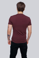 T-shirt Mr Basic Burgundy